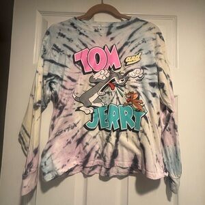 Tom & Jerry Girls Medium Shirt